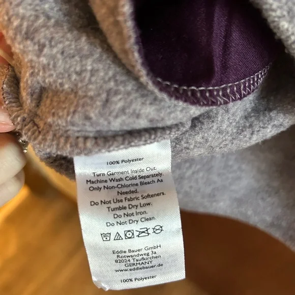 Women’s Eddie Bauer Three Snap on Button Mock Neck Sweater - Picture 6 of 7